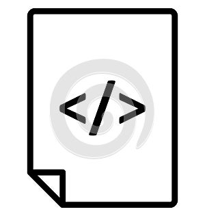 Div, source file Isolated Vector Icon That can be very easily edit or modified.