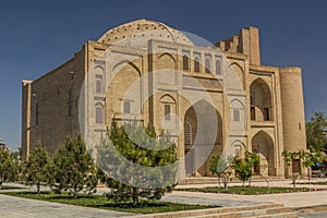 Divan-Begi Khanaka in the center of Bukhara, Uzbekist