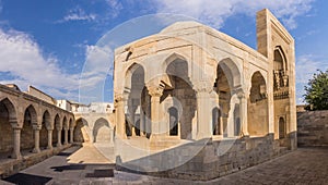 Divankhana pavilion at the Palace of the Shirvanshahs in Baku, Azerbaij photo