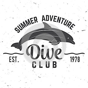 Dive club Summer adventure.