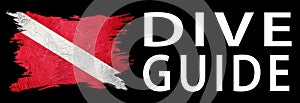Dive Guide, Diver Down Flag, Scuba flag