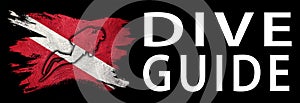 Dive Guide, Diver Down Flag, Scuba flag