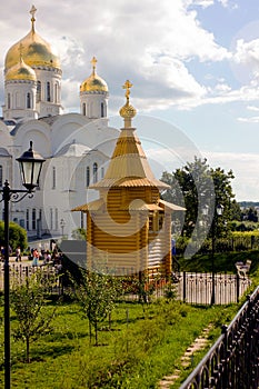 Diveevo Monastery Chapel of St. Seraphim of Sarov where consecrate crackers photo