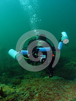 Diver With Camera