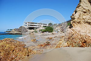 Divers Cove Beach, Laguna Beach, California.