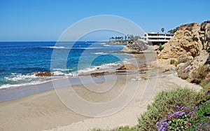 Divers Cove and Picnic Beach, Laguna Beach, California.