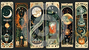 Diverse Array of Divination Methods and Symbolism