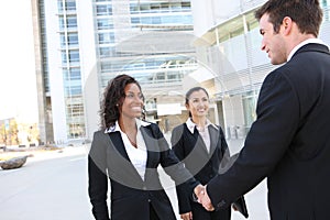 Diverse Attractive Business Team