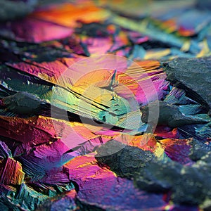 Mixed Macro Abstract Textures Series photo