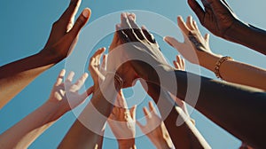 The Unity of Hands.AI generated image