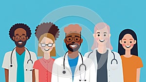 A diverse group of patients each with their own unique health condition participate in a research study. Despite their