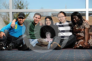 Diverse Group of Young People