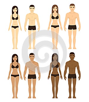 Diverse men and women