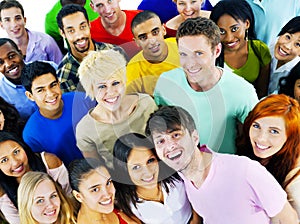 Diverse People Friends Togetherness Team Community Concept photo