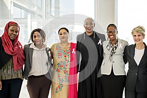 Diverse Women Together Partnership Ribbon photo