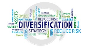 Diversification Word Cloud
