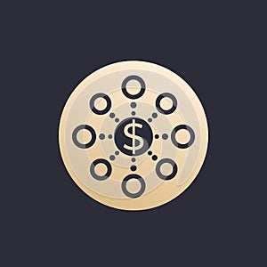 Diversified portfolio icon