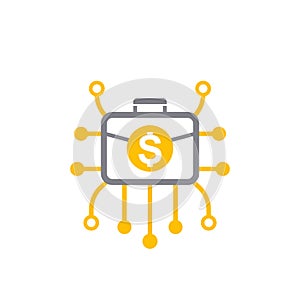 Diversified portfolio icon