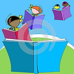 Diversity: Book and Children for School Education, Cartoon