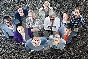 Diversity Business People Aspiration Teamwork Concept