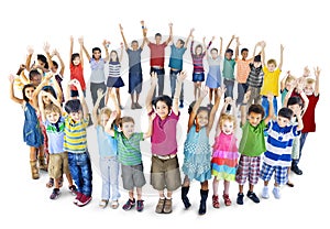 Diversity Childhood Children Happiness Innocence Friendship Concept