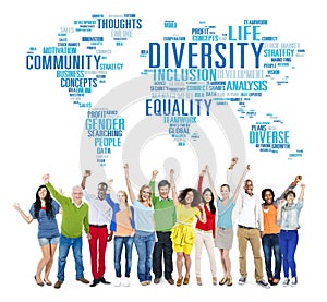 Diversity Ethnicity World Global Community Concept