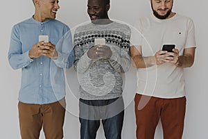 Diversity Group Use Mobile Phone Communication