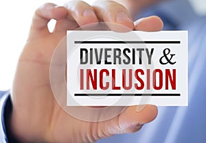 Diversity and inclusion