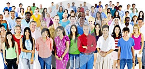 Diversity Large Group of People Multiethnic Concept