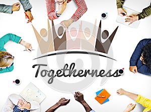 Diversity Nationality Unity Togetherness Graphic Concept
