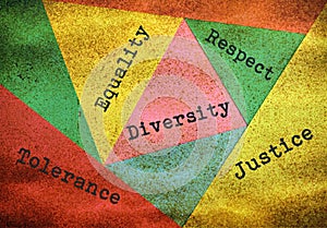 Diversity and tolerance photo