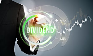 Dividend and innovation concept