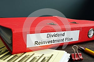 Dividend Reinvestment Plan DRIP in the folder.