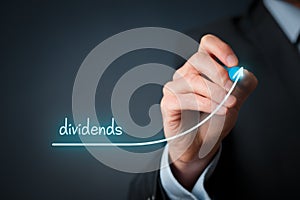 Dividends increase photo