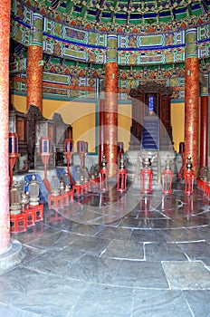 Divine Tablets West Annex Hall Temple of Heaven Beijing