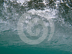 Diving in frozen waters under the ice