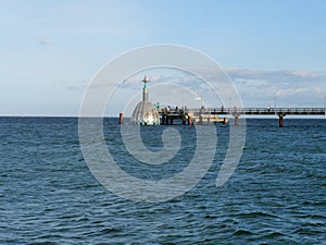 The diving gondola in Zingst