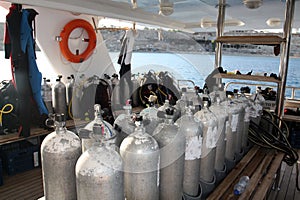 Diving on the Red sea.