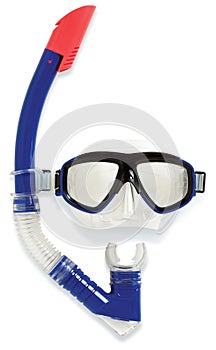 Diving snorkel and mask