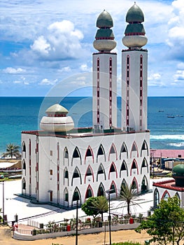The divinity mosque, Dakar, Senegal, West Africa photo