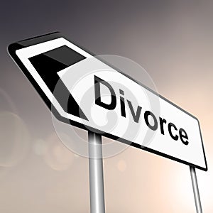 Divorce concept.