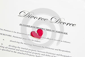 Divorce decree