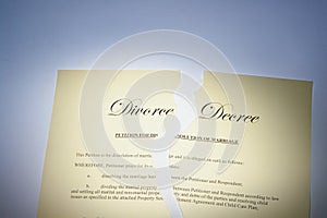 Divorce decree