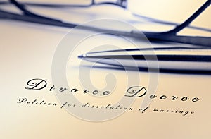 Divorce decree