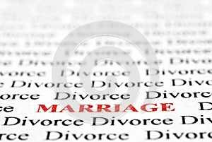 Divorce and Marriage