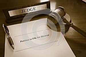 Divorce Petition photo