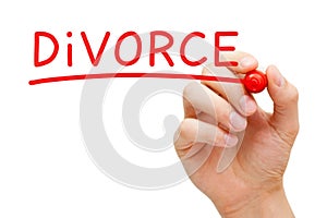 Divorce Red Marker