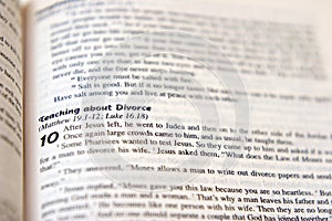 Divorce Scripture