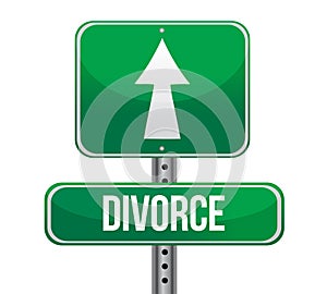 Divorce sign