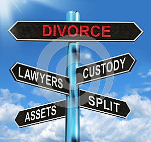 Divorzio indicatore di direzione lui capisce legame diviso risorse un avvocati 